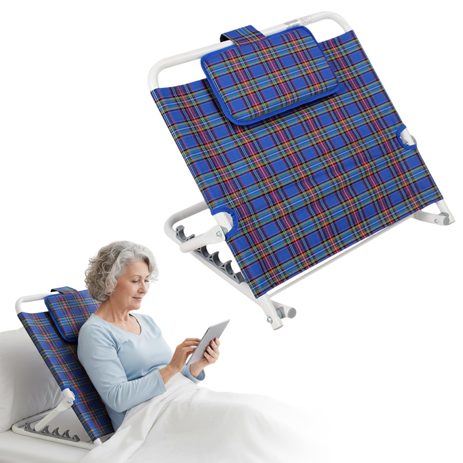 Amazon.com: GBH-MED Bed Adjustable Sit-Up Back Rest, Folding